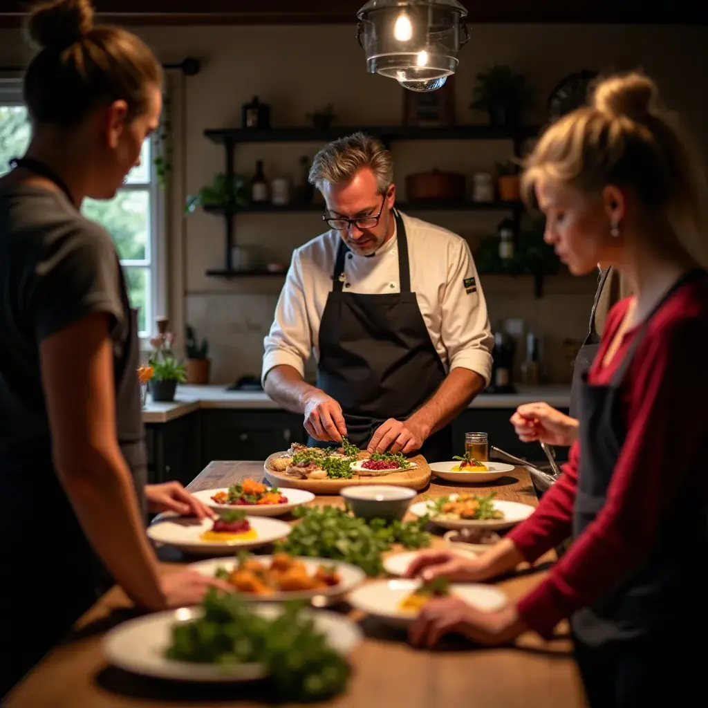 Emballage écoresponsable du thé aux herbes, soulignant l'engagement envers la nature.